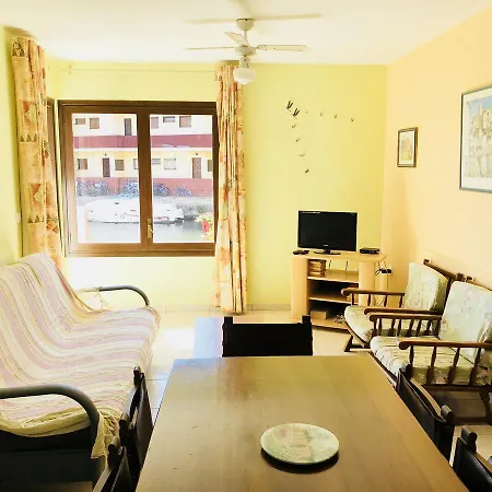 Port Sotavent 16a - Apartamento En La Marina De - Piscina Comunitaria, - Parking - Vistas Al Canal - Cerca Centro Y Playa Apartament Empuriabrava